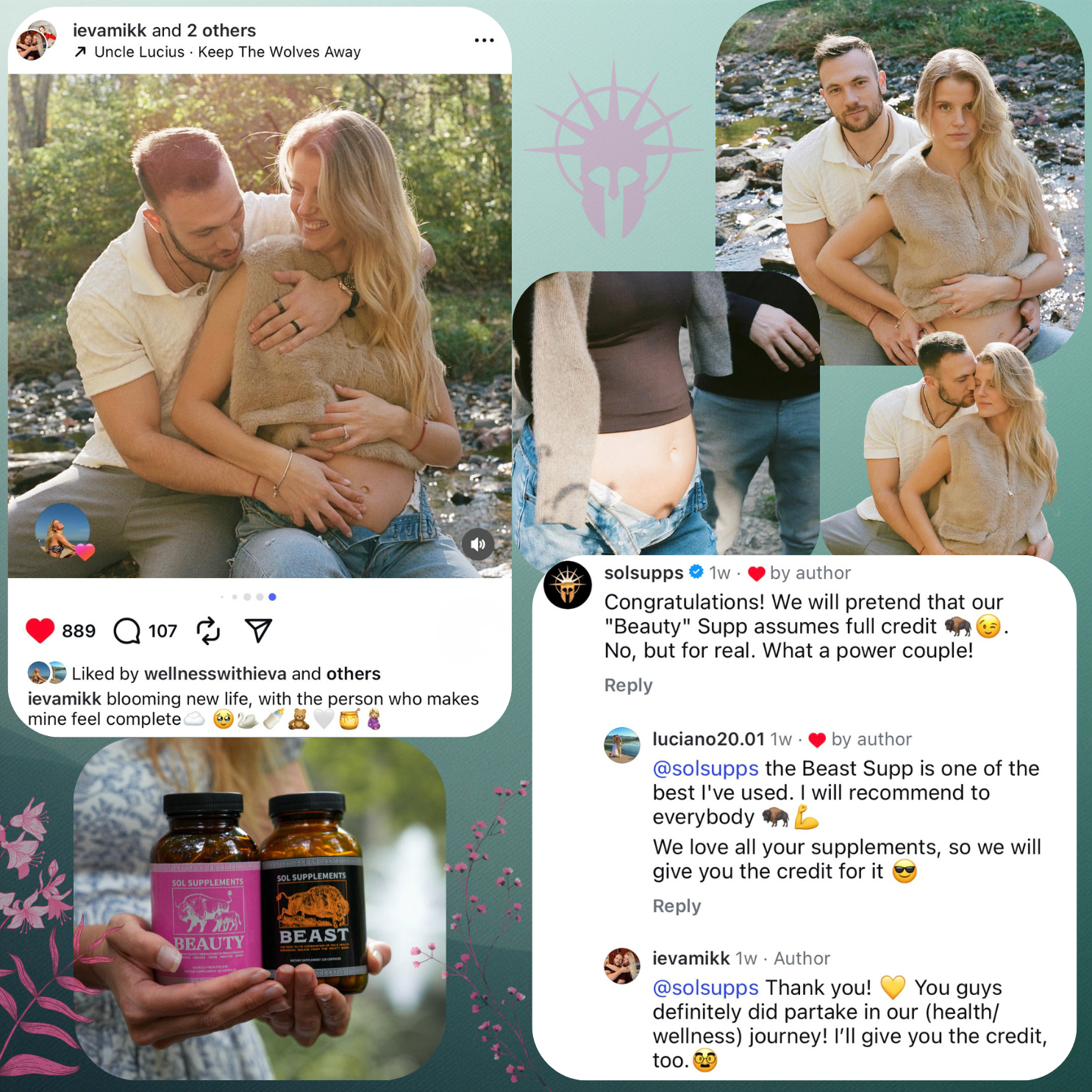 Sol Supplements BEAST: Freeze-Dried Male Bison Organ Complex