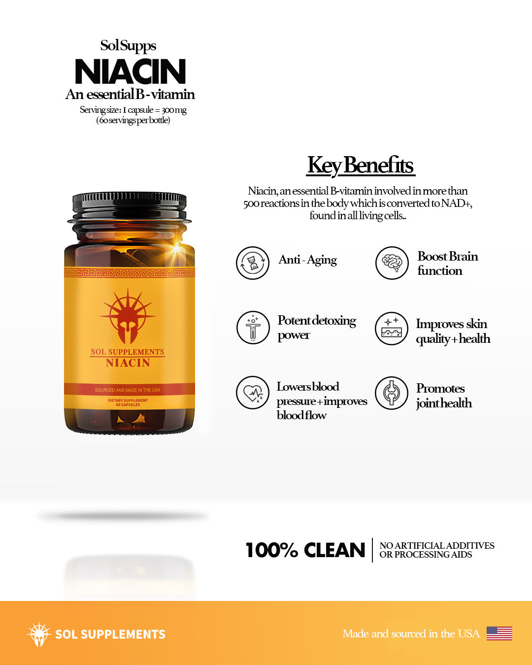 Sol Supplements Niacin