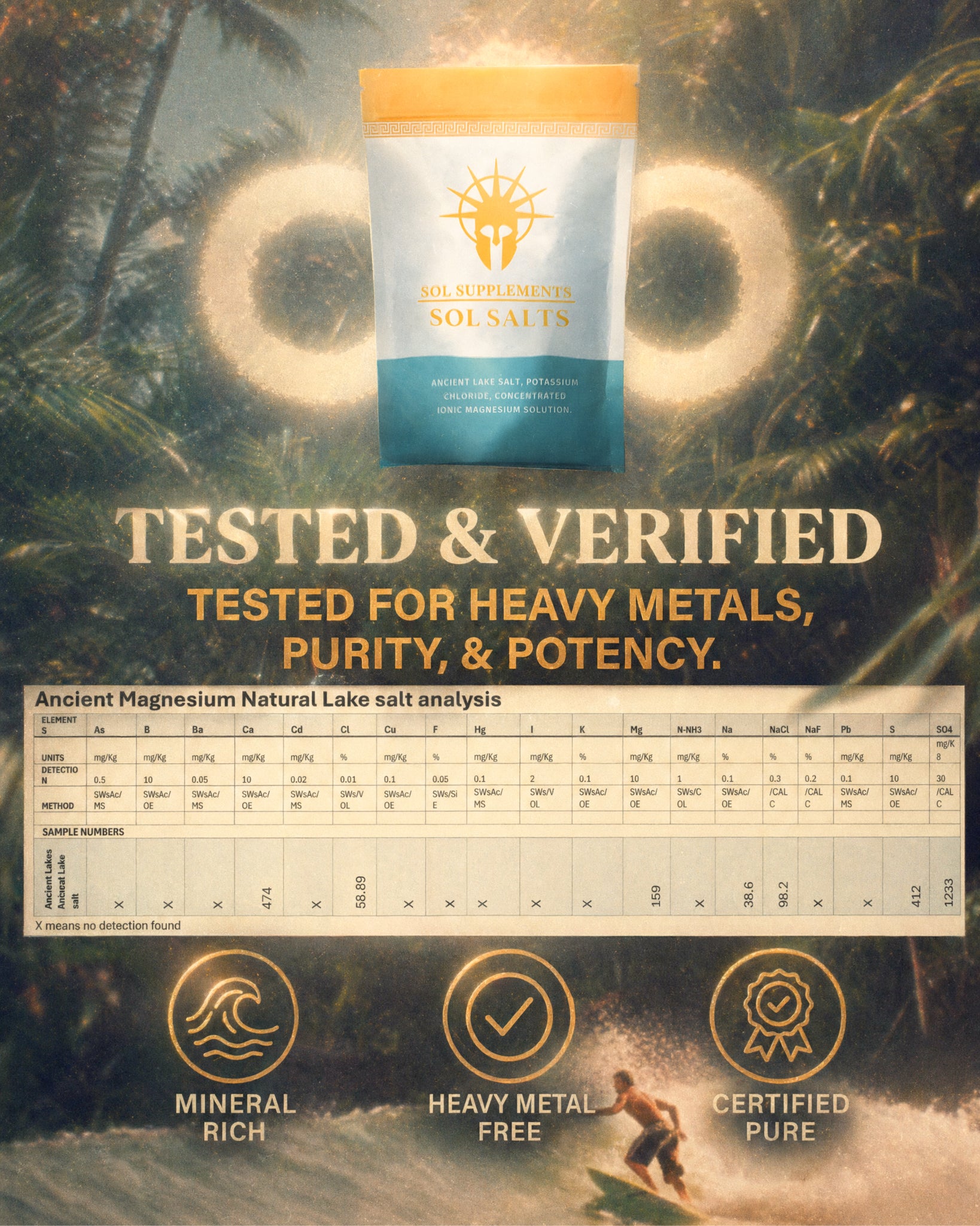 Sol Salts Natural Electrolytes 250g