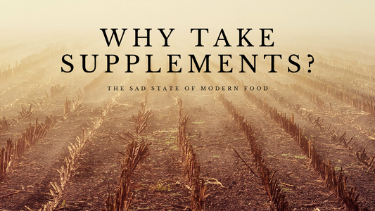 why you need to take supplements