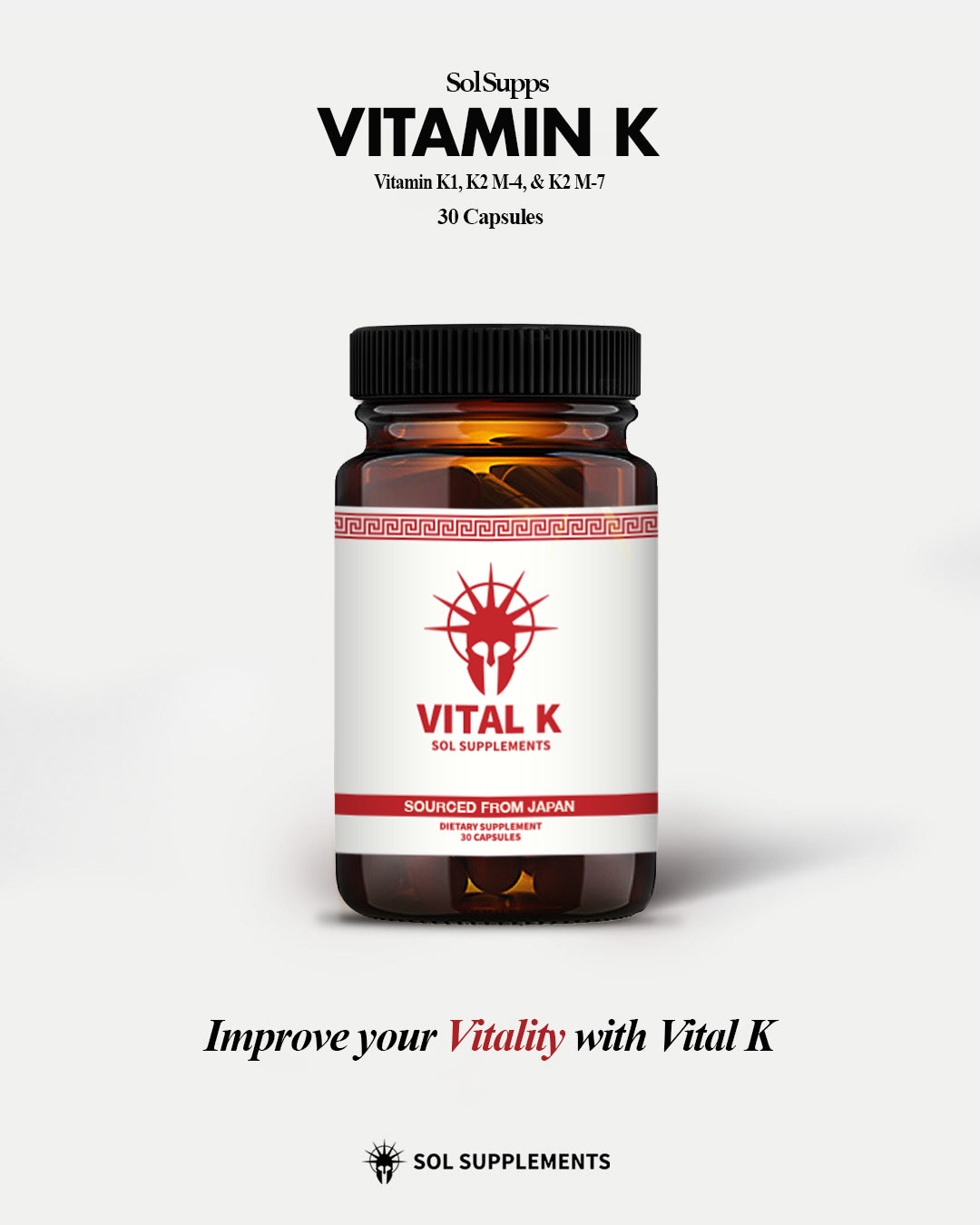 Sol Supplements VITAL K - Vitamin K