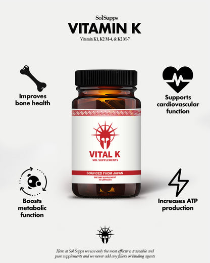 Sol Supplements VITAL K - Vitamin K