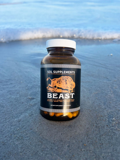 Sol Supplements BEAST: Freeze-Dried Male  Bison Organ Complex